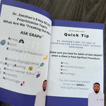 DR. ZEESHAN'S QUICK TIPS FOR THE NCLEX BOOK + NHY MYSTERY STICKER PACK￼