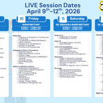 2026 READY - NCLEX RN/PN Prep Course - LIVE Session: April 9-12th, 2026 (Thurs-Sun) - ID: 040926