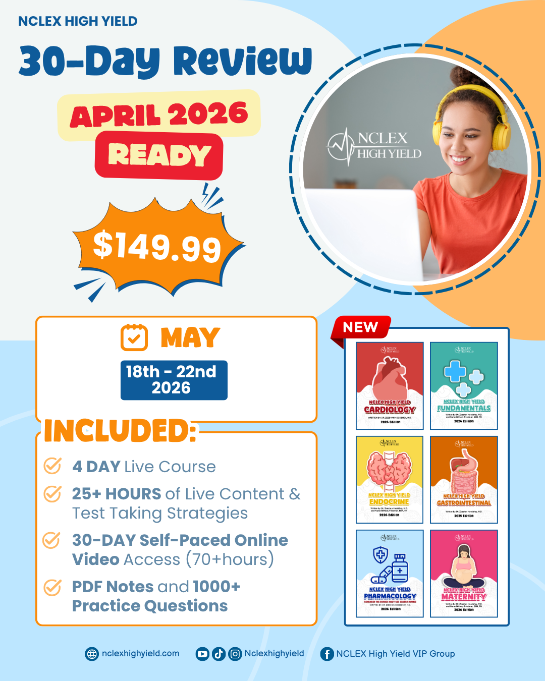 Current Live Courses – Nclex High Yield