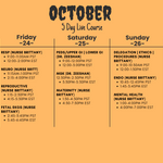 NCLEX PREP LIVE ONLINE COURSE - OCTOBER 2025 - ID: 10232025