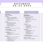 NCLEX PREP LIVE ONLINE COURSE - NOVEMBER 2025 - ID: 112025