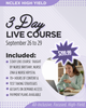 NCLEX PREP LIVE ONLINE COURSE - SEPTEMBER 2025 - ID: 092625