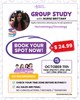 GROUP STUDY -  Nurse Zina - October 11th 11AM-1PM PST | 2PM-4PM EST | 1PM-3PM CST