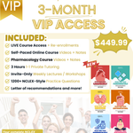 3-Month VIP NCLEX RN/PN VIP Premium Package