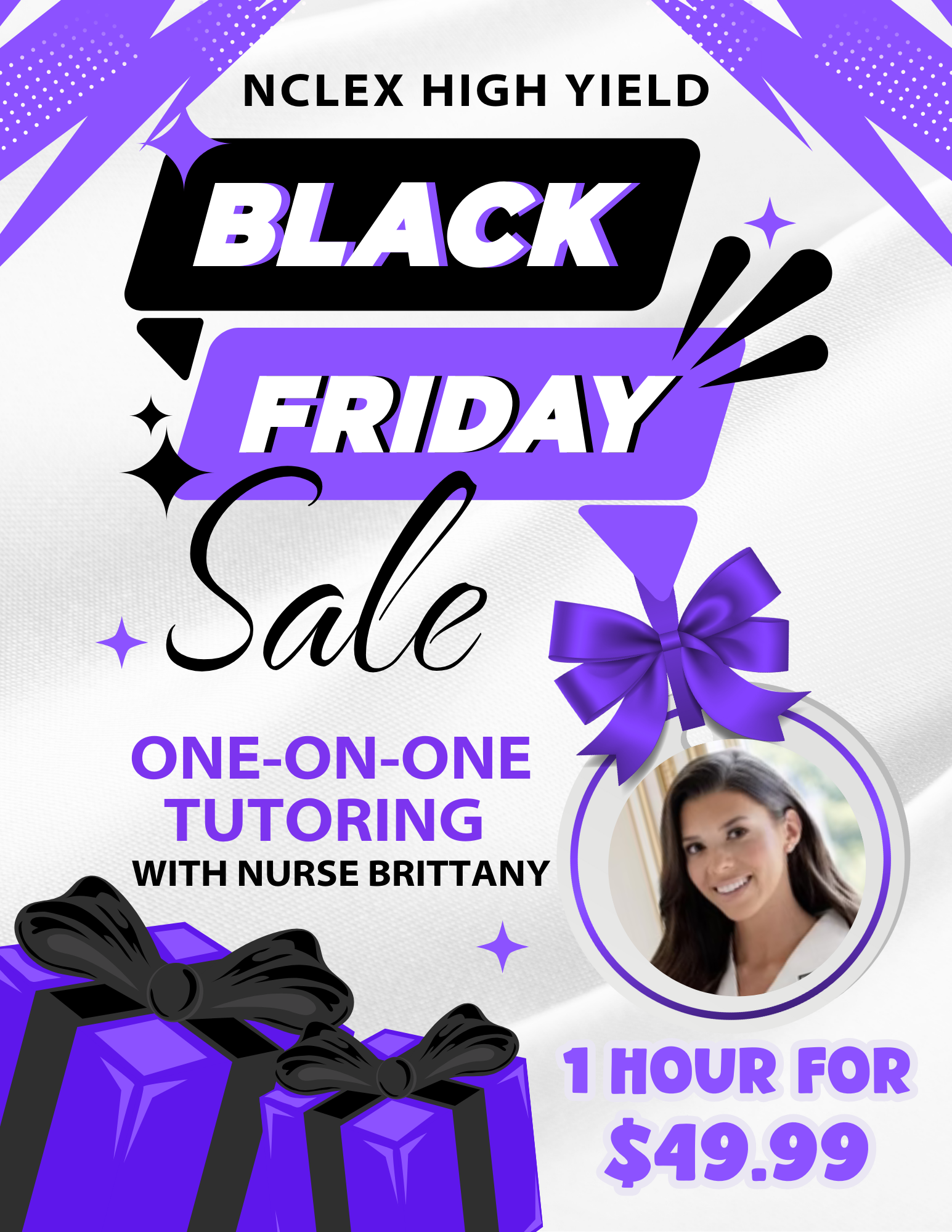 Nurse Brittany Black Friday Sale