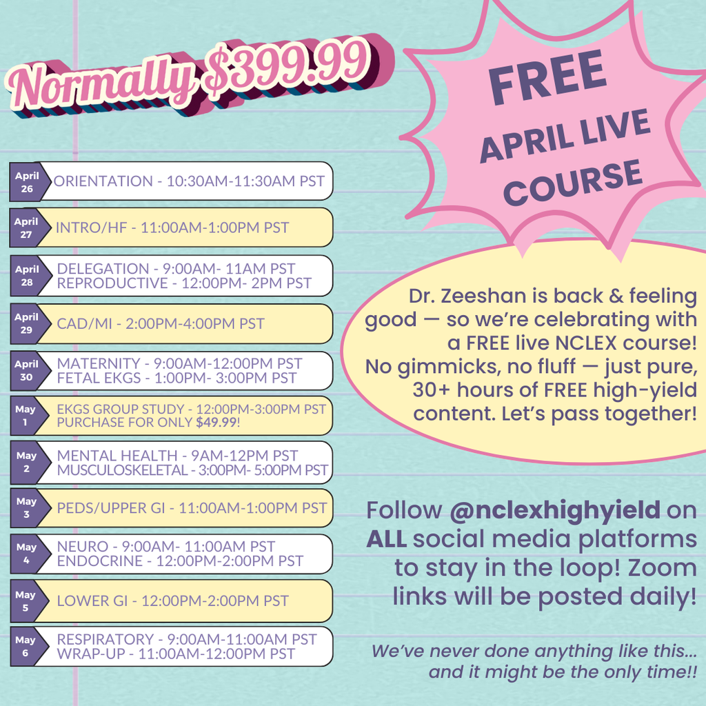 APRIL LIVE COURSE UPGRADE