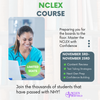 NCLEX PREP LIVE ONLINE COURSE - NOVEMBER 2024 - ID: 110324