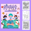 Nurse Doodles: NCLEX High Yield Coloring Book for Nurses and Nursing Students