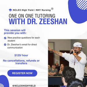 One on One Tutoring With Dr. Zeeshan