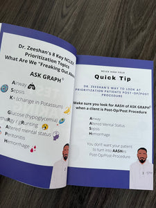 DR. ZEESHAN'S QUICK TIPS FOR THE NCLEX BOOK + NHY MYSTERY STICKER PACK (PRE ORDER)